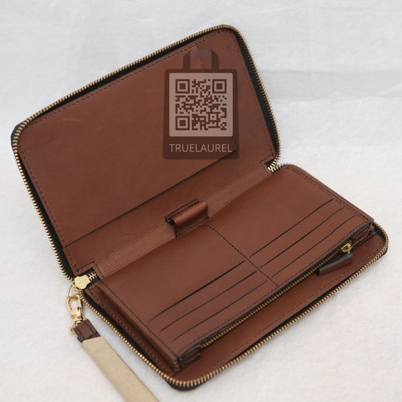 NEW BROWN Travel Wallet Chiaroscuro - Picture 10 of 13